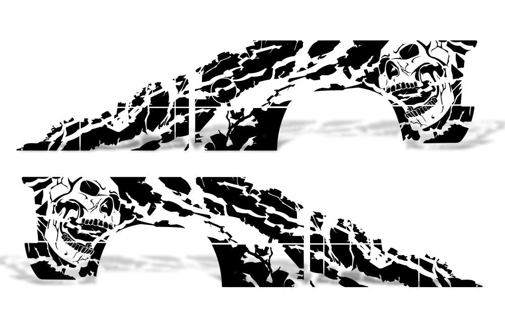 Chevy Silverado Extended Cab Wrap (1999-2007) Vinyl - Nightmare - RacerX Customs