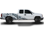 Chevy Silverado Extended Cab Wrap (1999-2007) Vinyl - Nightmare - RacerX Customs