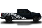 Chevy Silverado Extended Cab Wrap (1999-2007) Vinyl - Nightmare - RacerX Customs