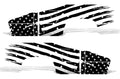 Chevy Silverado Extended Cab Wrap (1999-2007) Vinyl - American Flag - RacerX Customs