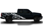 Chevy Silverado Extended-Cab Wrap (1999-2007) Vinyl - Shred - RacerX Customs