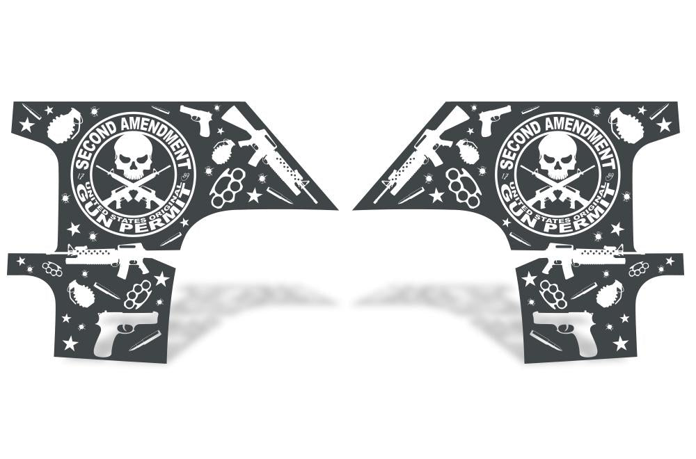 Chevy Silverado Quarter Panel Wrap (2008-2013) 2nd Amendment - RacerX Customs