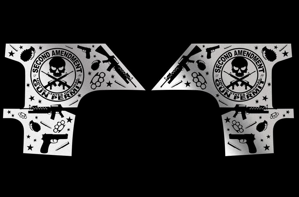 Chevy Silverado Quarter Panel Wrap (2008-2013) 2nd Amendment - RacerX Customs