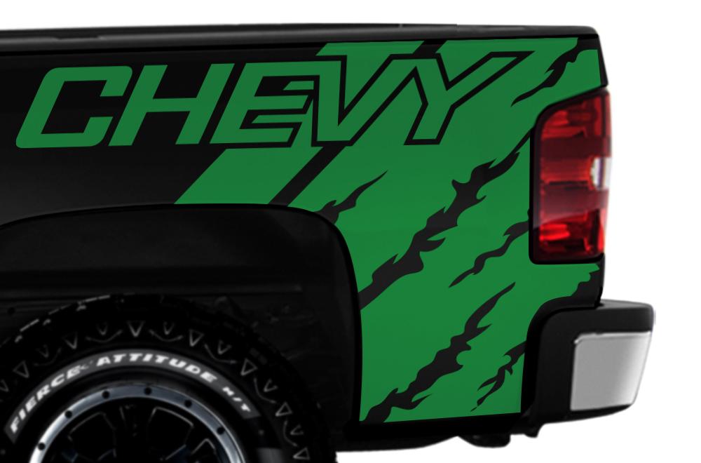 Chevy Silverado Quarter Panel Wrap (2008-2013) CHEVY - RacerX Customs