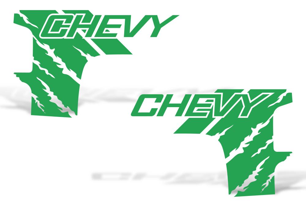Chevy Silverado Quarter Panel Wrap (2008-2013) CHEVY - RacerX Customs