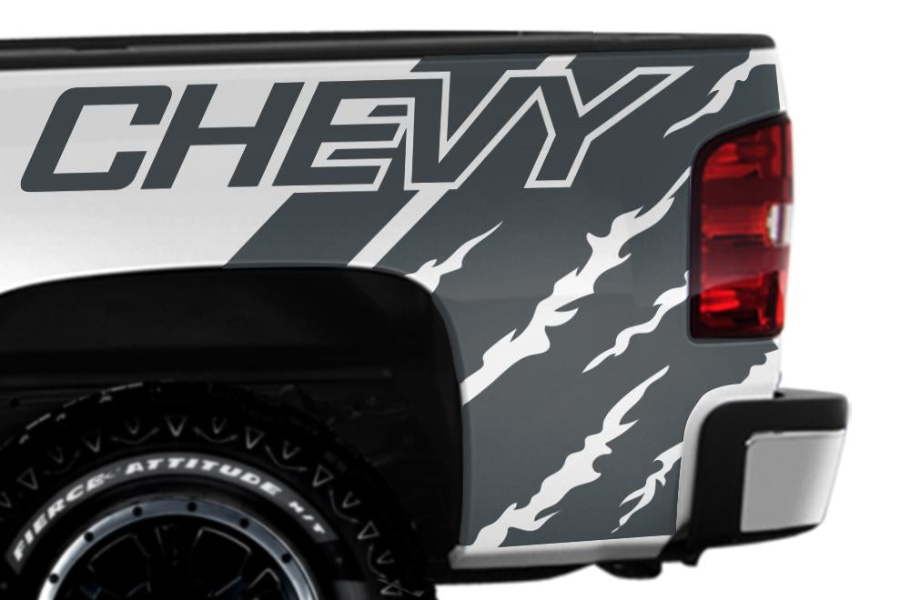 Chevy Silverado Quarter Panel Wrap (2008-2013) CHEVY - RacerX Customs
