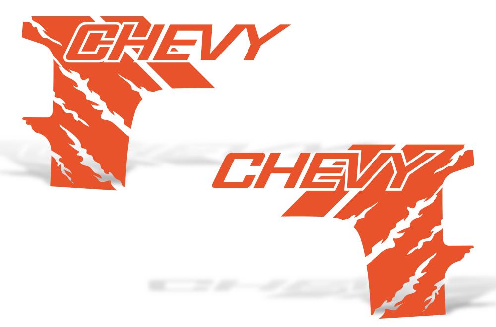 Chevy Silverado Quarter Panel Wrap (2008-2013) CHEVY - RacerX Customs