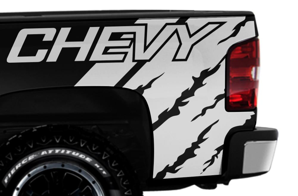 Chevy Silverado Quarter Panel Wrap (2008-2013) CHEVY - RacerX Customs