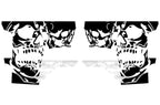 Chevy Silverado Quarter Panel Wrap (2008-2013) Double-Skull - RacerX Customs