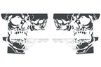 Chevy Silverado Quarter Panel Wrap (2008-2013) Double-Skull - RacerX Customs