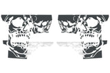 Chevy Silverado Quarter Panel Wrap (2008-2013) Double-Skull - RacerX Customs