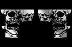 Chevy Silverado Quarter Panel Wrap (2008-2013) Double-Skull - RacerX Customs