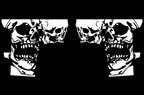 Chevy Silverado Quarter Panel Wrap (2008-2013) Double-Skull - RacerX Customs