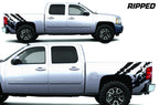 Chevy Silverado Quarter Panel Wrap (2008-2013) Ripped - RacerX Customs