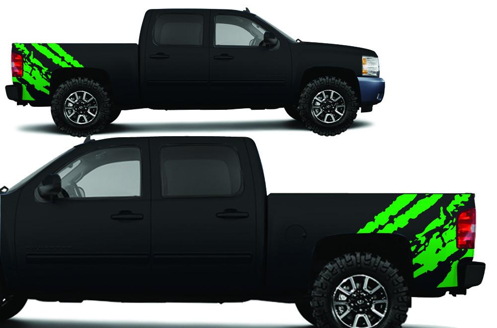 Chevy Silverado Quarter Panel Wrap (2008-2013) Ripped - RacerX Customs