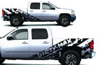 Chevy Silverado Extended-Cab Wrap (2008-2013) Vinyl - DirtyMax - RacerX Customs