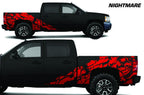Chevy Silverado Extended Cab Wrap (2008-2013) Vinyl - Nightmare - RacerX Customs