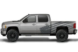 Chevy Silverado Extended-Cab Wrap (2008-2013) Vinyl - American Flag - RacerX Customs