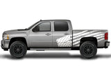 Chevy Silverado Extended-Cab Wrap (2008-2013) Vinyl - American Flag - RacerX Customs