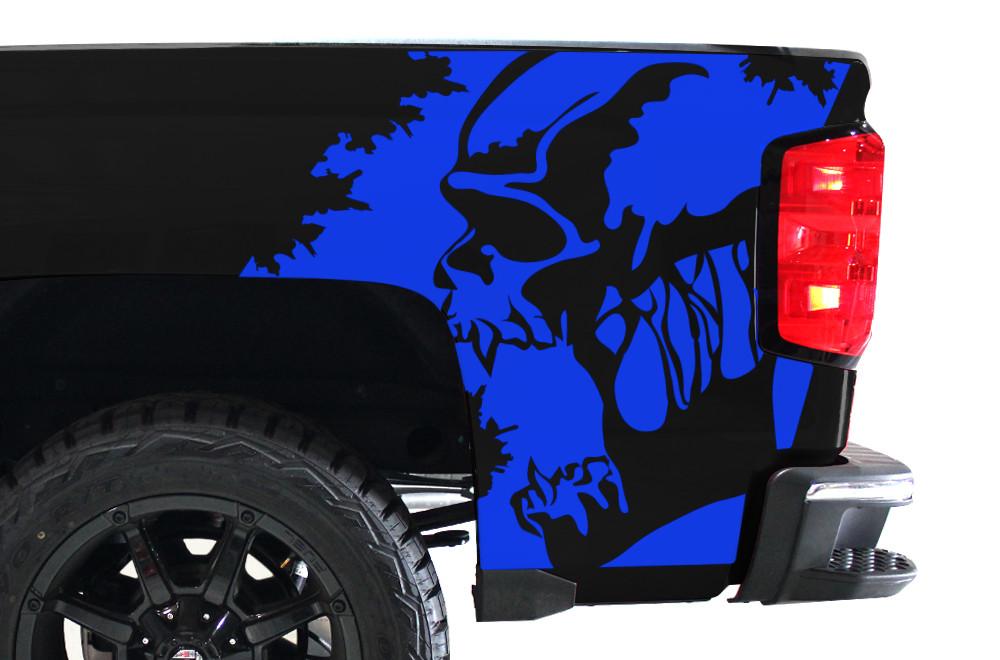 Chevy Silverado Quarter Panel Wrap (2014-2017) Scream - RacerX Customs