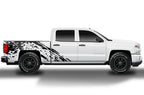 Chevy Silverado Custom Wrap (2014-2017) Vinyl - Burst - RacerX Customs