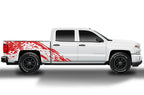 Chevy Silverado Custom Wrap (2014-2017) Vinyl - Burst - RacerX Customs