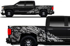 Chevy Silverado Custom Wrap (2014-2017) Vinyl - Nightmare - RacerX Customs