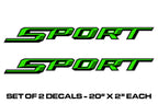 Universal Graphics for Cars & Trucks - SPORT