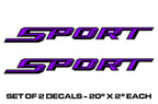 Universal Graphics for Cars & Trucks - SPORT