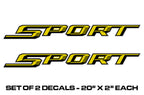 Universal Graphics for Cars & Trucks - SPORT