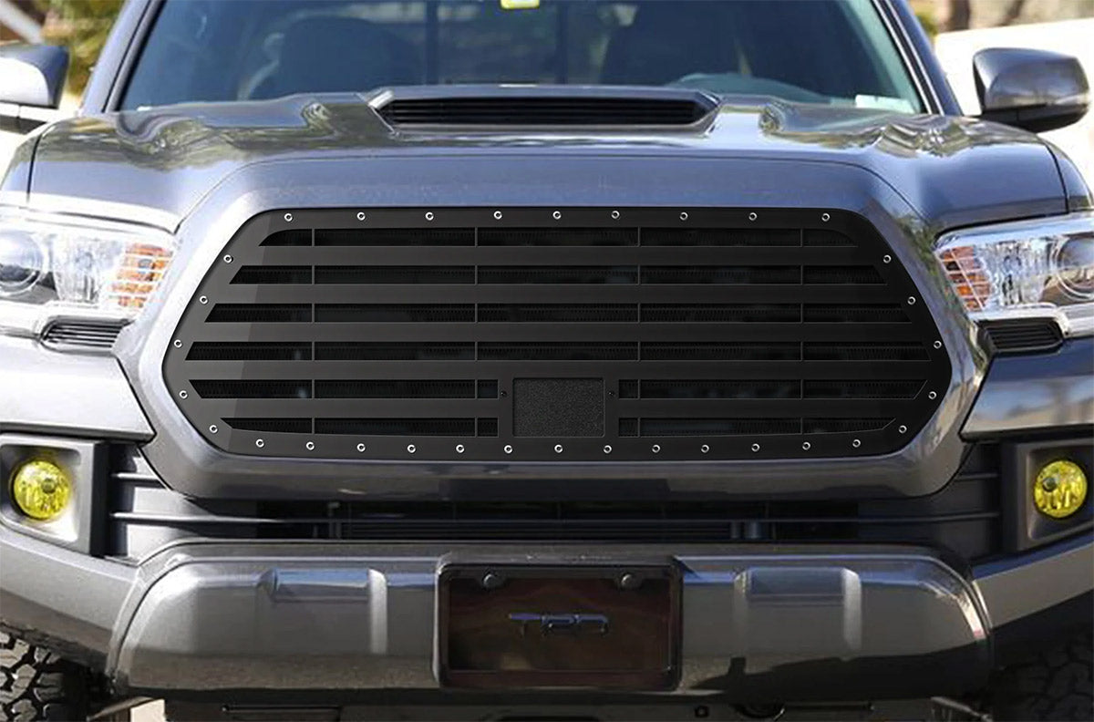Toyota Tacoma Steel Grille ('18-'23) STRIPES