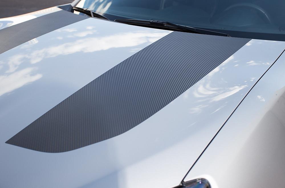 Subaru BRZ Vinyl Stripes Wrap Kit (2013-2014) Hood Stripes - RacerX Customs