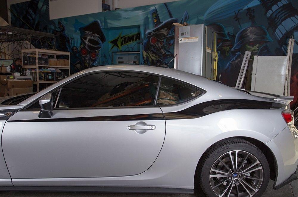 Subaru BRZ Vinyl Stripe Kit (2013-2014) Side Stripes - RacerX Customs