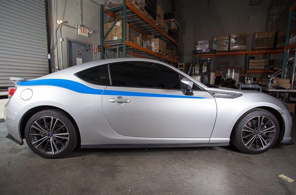 Subaru BRZ Vinyl Stripe Kit (2013-2014) Side Stripes - RacerX Customs