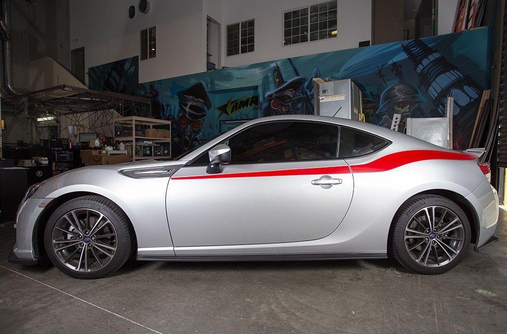 Subaru BRZ Vinyl Stripe Kit (2013-2014) Side Stripes - RacerX Customs