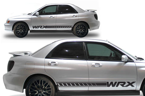 Subaru WRX Rocker Panel Stripes (2002-2007) - RacerX Customs