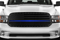 Dodge Ram Steel Grille ('13-'18) THIN BLUE LINE - RacerX Customs | Auto Graphics, Truck Grilles and Accessories