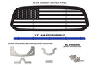 Dodge Ram Steel Grille ('13-'18) THIN BLUE LINE - RacerX Customs | Auto Graphics, Truck Grilles and Accessories
