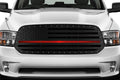 Dodge Ram Steel Grille ('13-'18) THIN RED LINE - RacerX Customs | Auto Graphics, Truck Grilles and Accessories