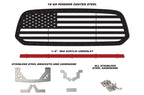 Dodge Ram Steel Grille ('13-'18) THIN RED LINE - RacerX Customs | Auto Graphics, Truck Grilles and Accessories