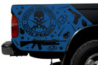 Toyota Tacoma Quarter Panel Vinyl Wrap (1995-2004) 2nd Amendment - RacerX Customs