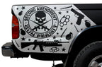 Toyota Tacoma Quarter Panel Vinyl Wrap (1995-2004) 2nd Amendment - RacerX Customs
