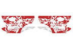 Toyota Tacoma Quarter Panel Vinyl Wrap (1995-2004) Double-Skull - RacerX Customs