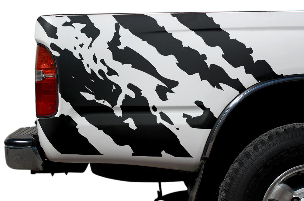 Toyota Tacoma Quarter Panel Vinyl Wrap Kit (1995-2004) Ripped - RacerX Customs