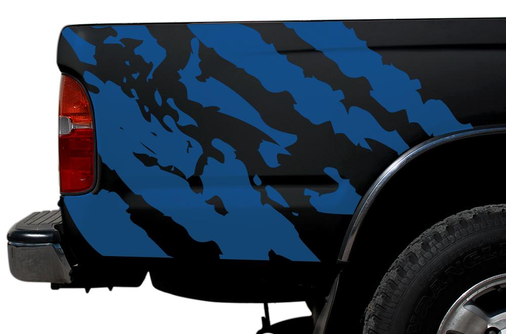Toyota Tacoma Quarter Panel Vinyl Wrap Kit (1995-2004) Ripped - RacerX Customs