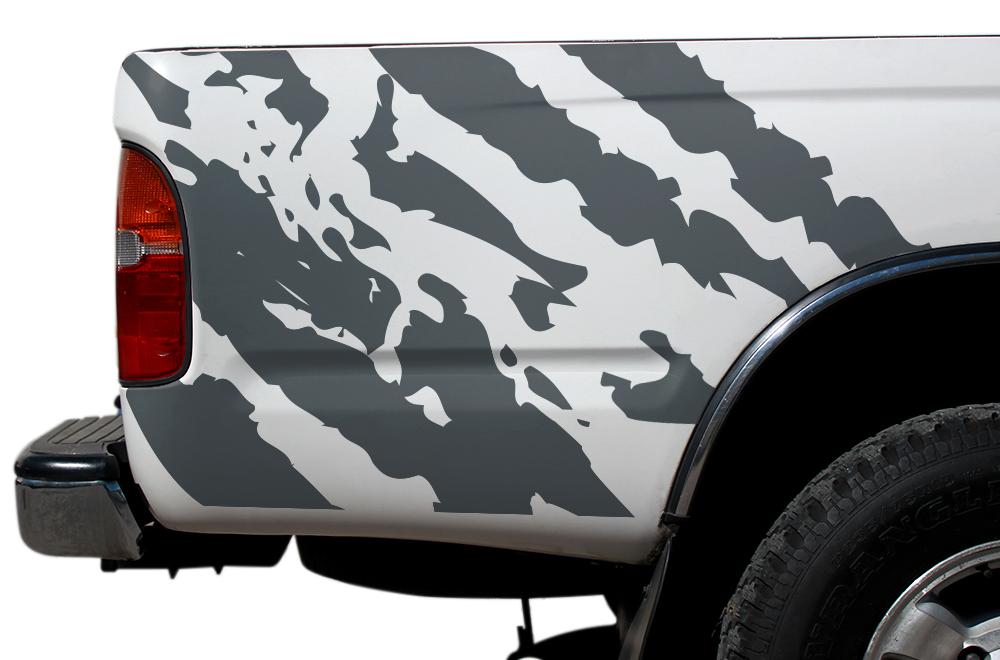 Toyota Tacoma Quarter Panel Vinyl Wrap Kit (1995-2004) Ripped - RacerX Customs