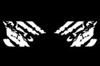 Toyota Tacoma Quarter Panel Vinyl Wrap Kit (1995-2004) Ripped - RacerX Customs