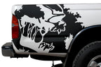 Toyota Tacoma Quarter Panel Vinyl Wrap (1995-2004) Scream - RacerX Customs