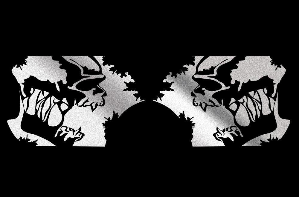 Toyota Tacoma Quarter Panel Vinyl Wrap (1995-2004) Scream - RacerX Customs