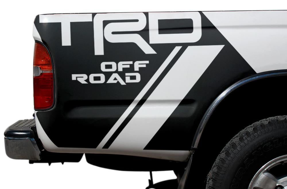Toyota Tacoma Quarter Panel Vinyl Wrap (1995-2004) TRD-OFFROAD - RacerX Customs